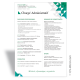 Exemple Modèle CV Word Chargé Administratif