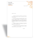 Exemple de modèle de lettre de motivation format Word