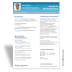 Modèle CV Word Chargé de Développement bleu