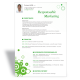 Modèle CV Word Responsable Marketing
