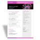 Modèle CV Word Hôtesse d'Accueil