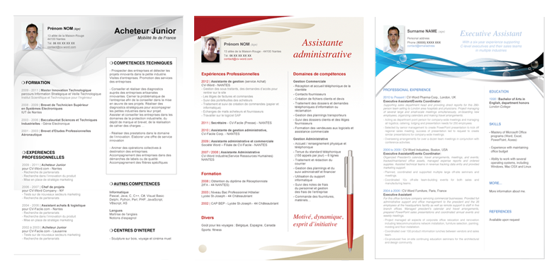 Créer un CV